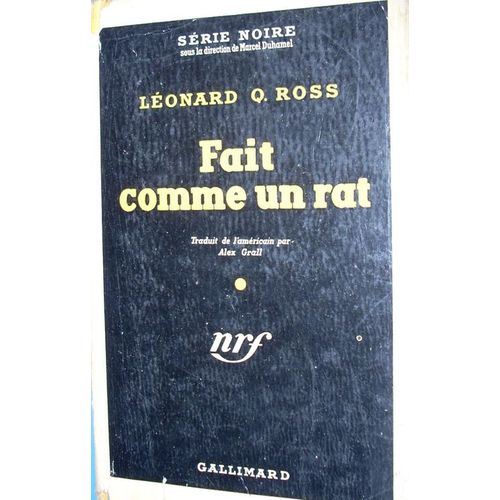 Fait Comme Un Rat   de Ross L-Q  Format Poche 