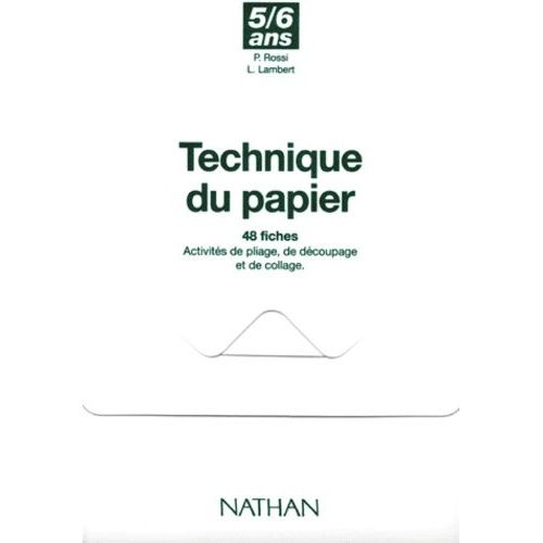 Techniques Du Papier - Activites De Pliage, De Decoupage Et De Collage    Format Etui 