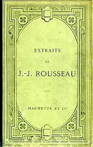 Extraits de jj rousseau  Livre ancien  Rakuten