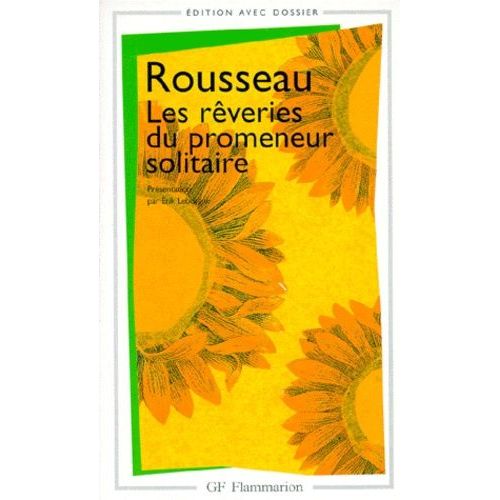 Les Rveries Du Promeneur Solitaire    Format Poche 