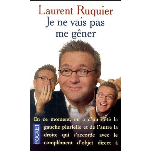 Je Ne Vais Pas Me Gener    Format Poche 
