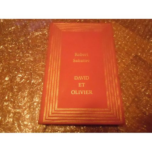 David Et Olivier   de robert sabatier 
