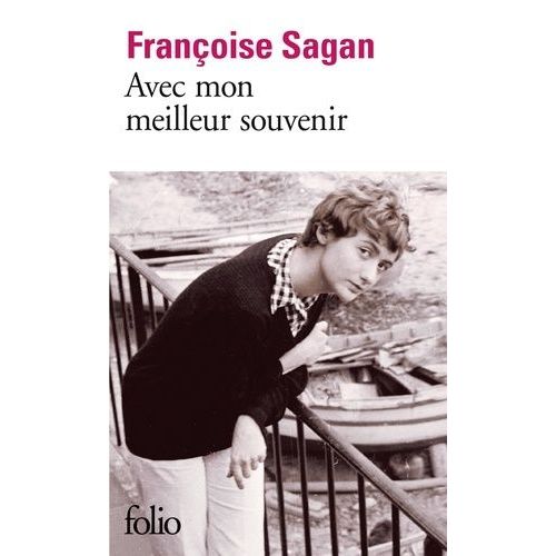 Avec Mon Meilleur Souvenir   de Sagan Franoise  Format Poche 