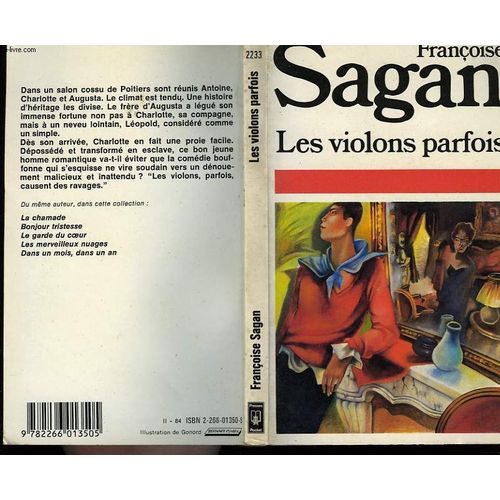 Les Violons Parfois - Thtre   de Sagan Franoise  Format Poche 