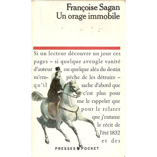 Un Orage Immobile    Format Poche 