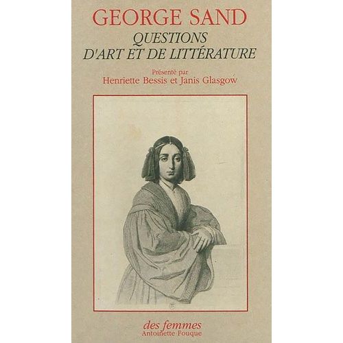 Questions D'art Et De Littrature   de Sand George  Format Broch 