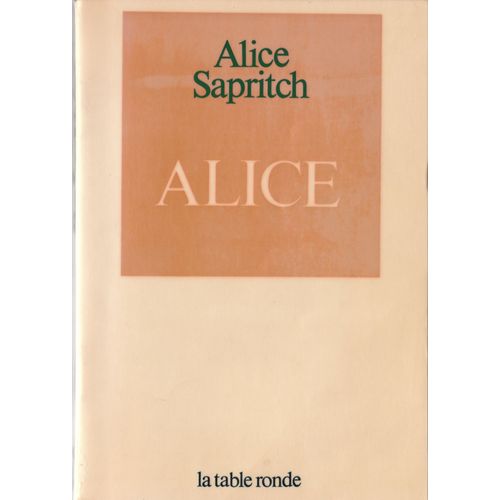 Alice   de alice sapritch