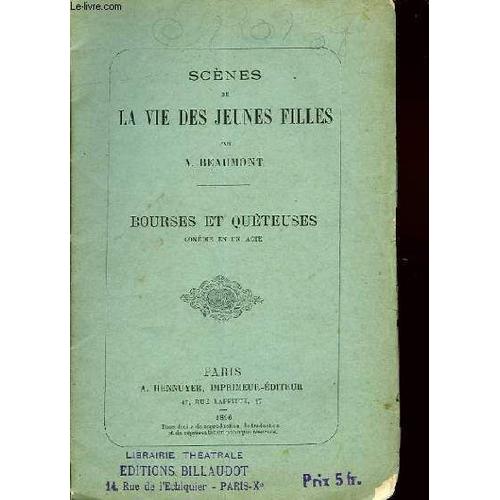 Scenes De La Vie Des Jeunes Filles - Bourses Et Quteuses   de Beaumont, A.