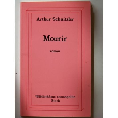 Mourir   de Schnitzler Arthur  Format Poche 