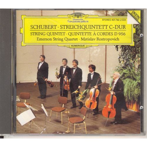 Quintette à cordes à 2 violoncelles en ut majeur D.956 Rakuten