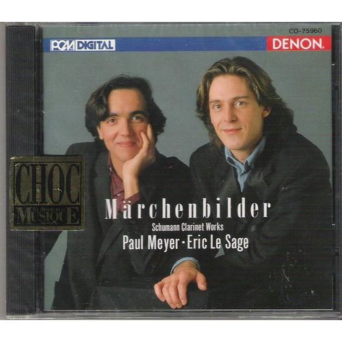 Marchenbilder, Phantasiestucke, Pieces Populaires, 3 Romances Meyer, Clarinette & Le Sage, Piano - Robert Schumann