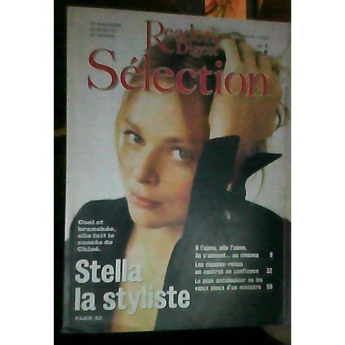 Selection Du Reader Digest Fevrier 1999  N 624 : Le Plan Antidouleur Ou Les Voeux Pieux D.Un Ministre-Les Classes Relais