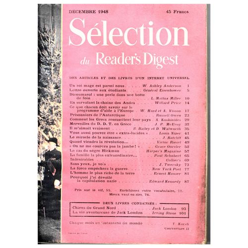 Dcembre 1948   de Slection Du Reader's Digest