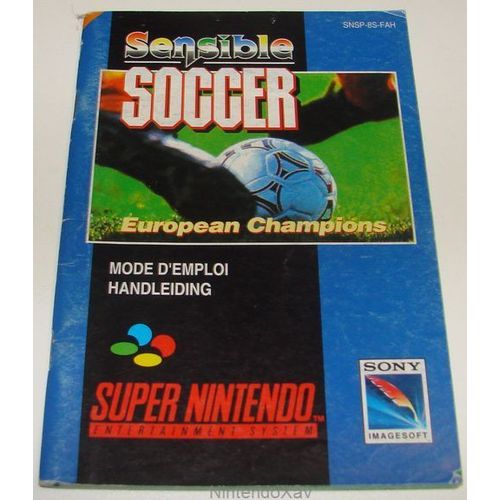 Sensible Soccer Snes Super Nintendo