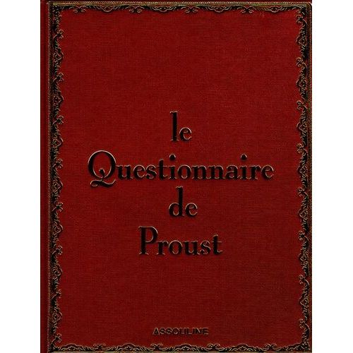 Le Questionnaire De Proust   de Servat Henry-Jean  Format Album 