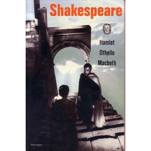 Hamlet, Macbeth, Othello   de william shakespeare  Format Poche 