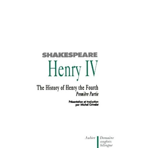 L'histoire D'henry Iv - 1re Partie   de william shakespeare  Format Beau livre 