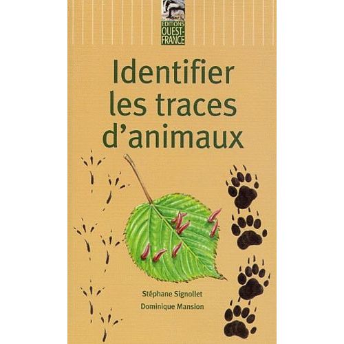 Identifier Les Traces D'animaux    Format Poche 
