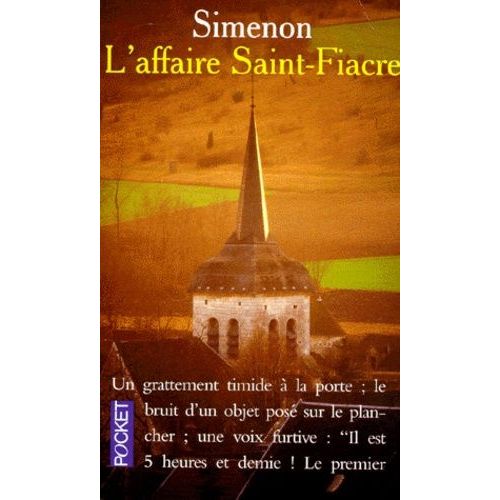 L'affaire Saint-Fiacre    Format Poche 