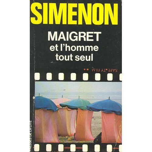 Maigret Et L'homme Tout Seul    Format Poche 