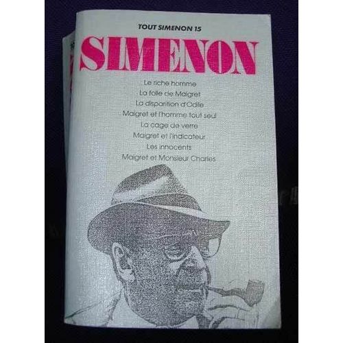 Tout Simenon Tome 15   de Simenon Georges  Format Beau livre 