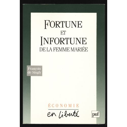 Fortune Et Infortune De La Femme Marie - Sociologie De La Vie Conjugale   de Franois De Singly  Format Broch 
