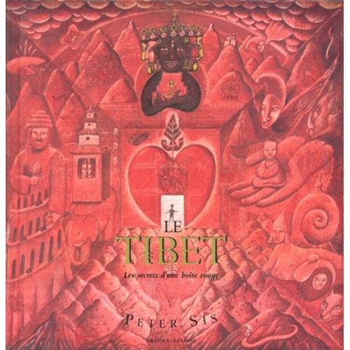 Le Tibet - Les Secrets D'une Bote Rouge   de peter sis  Format Album 
