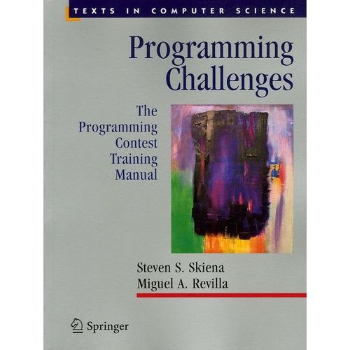 Programming Challenges - The Programming Contest Training Manual   de Skiena Steven S.  Format Broch 