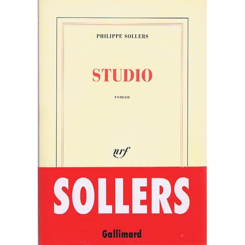Studio   de philippe sollers