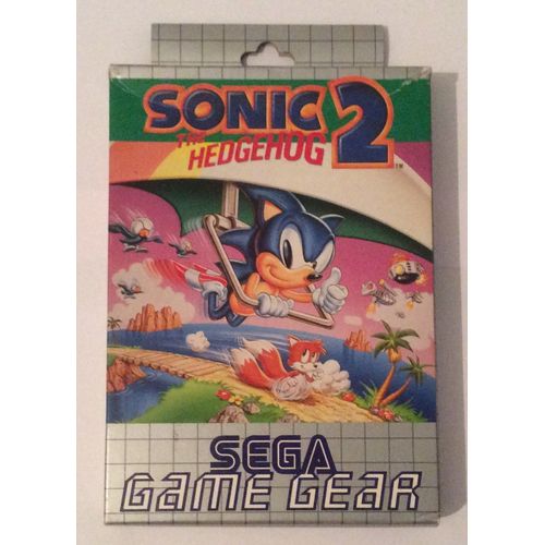 Sonic 2 The Hedgehog Game Gear Jeux Vidéo Rakuten