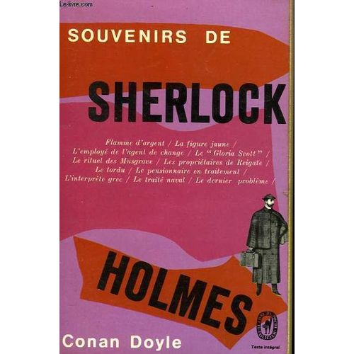 Souvenirs De Sherlock Holmes   de arthur conan doyle  Format Poche 