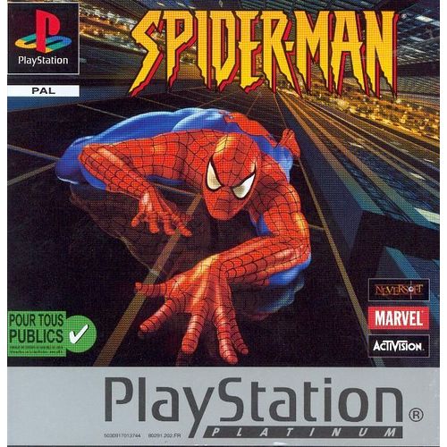 Spiderman Platinum Ps1