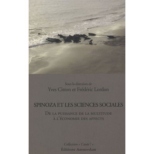 Spinoza Et Les Sciences Sociales - De La Puissance De La Multitude  L'conomie Des Affects   de yves citton  Format Broch 