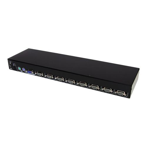StarTech.com Module de commutateur KVM  8 ports - Module de switch KVM pour console LCD 1UCABCONS17/19 (CAB831HD)