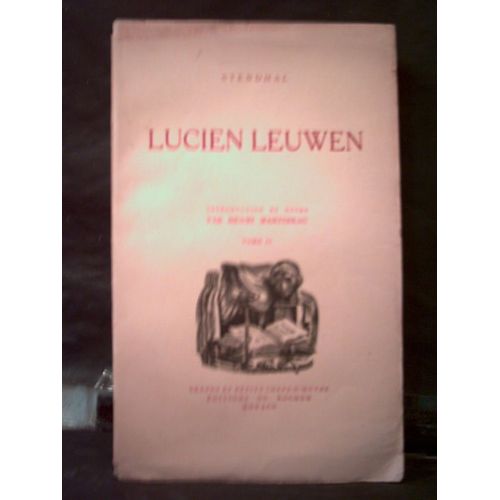 Lucien Leuwen. Tome 2    Format Non Precis 