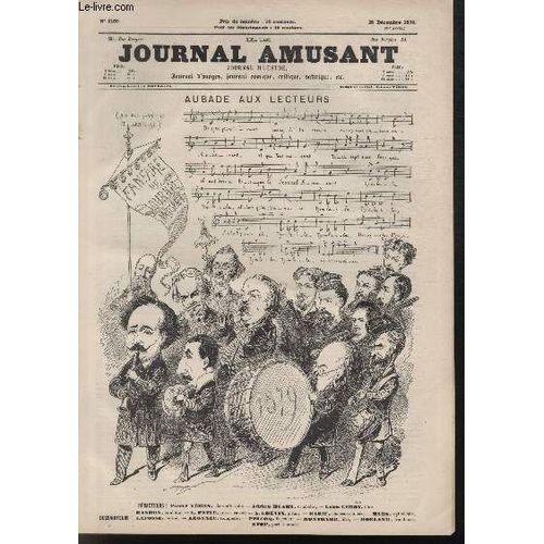 Le Journal Amusant N1165, Aubade Aux Lecteurs   de Stop