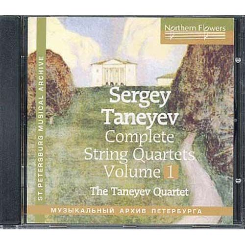 Quatuors 1 Et 4 - Volume 1 - String Quartet Taneyev