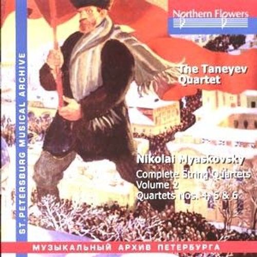 Miaskovsky Quatuor Volume 2 - String Quartett Taneyev