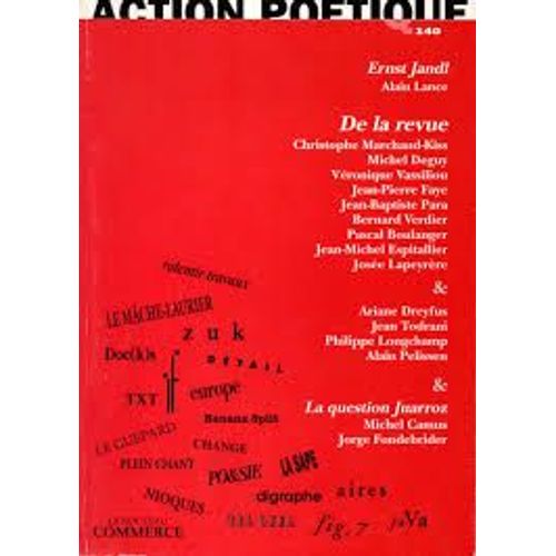 Action Poetique, Trimestr., 1950   de Sur La Revue Java Jean Michel Espitallier 