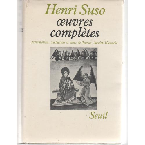 Oeuvres Compltes   de henri suso  Format Reli 