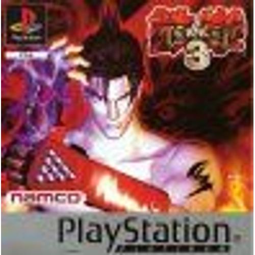 Tekken 3 Platinum - Ensemble Complet - Playstation - Anglais Ps1