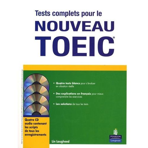 Tests Complets Pour Le Nouveau Toeic - (4 Cd Audio)   de Lougheed Lin  Format Broch 