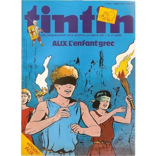 Tintin 34e Annee  N 182 : Alix: L'enfant Grec