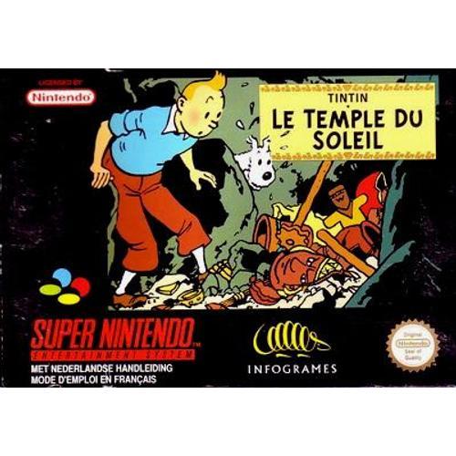 Tintin Et Le Temple Du Soleil Snes Super Nintendo