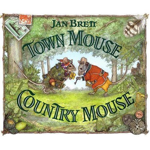Town Mouse Country Mouse   de Jan Brett  Format Cartonn 