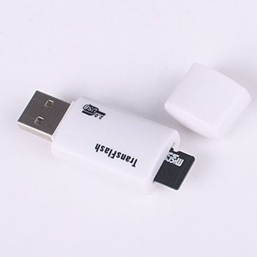 Transcend microSD Card Reader S2 - Lecteur de carte (microSD)