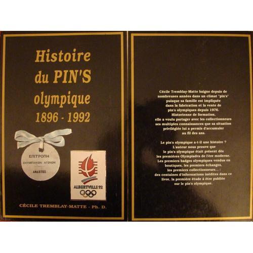 HISTOIRE DU PIN'S OLYMPIQUE 1896-1992 - Sport et loisirs | Rakuten