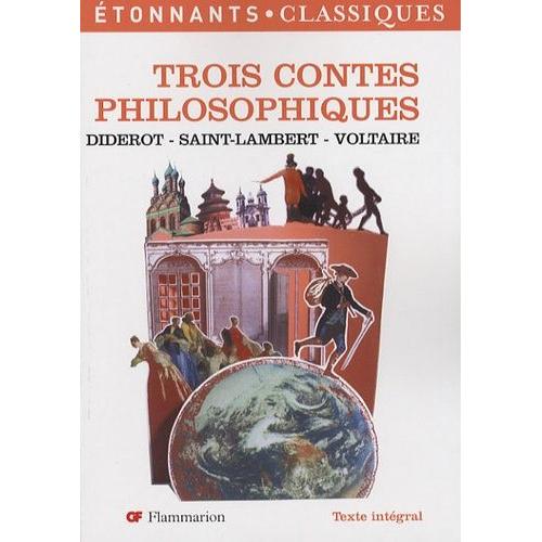 Trois Contes Philosophiques   de diderot  Format Poche 