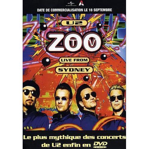 U2 ZOO TV LIVE FROM SYDNEY EDITION LIMITEE Rakuten