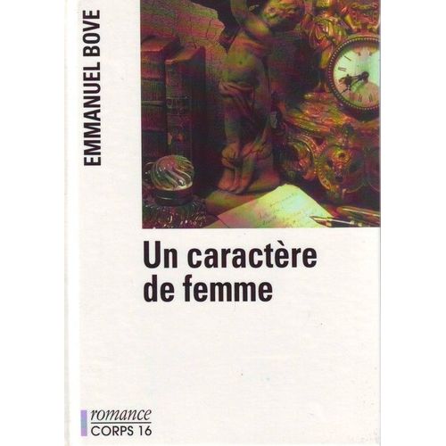 Un Caractre De Femme   de Bove Emmanuel  Format Beau livre 
